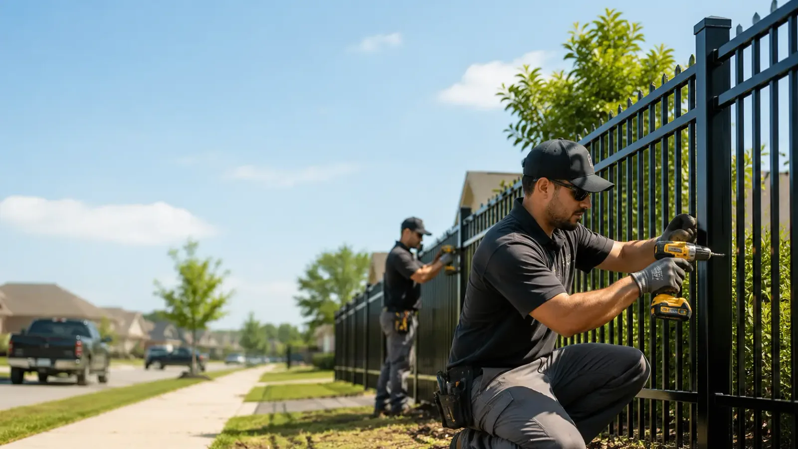 Metal Fence Installation in Siloam Springs, AR